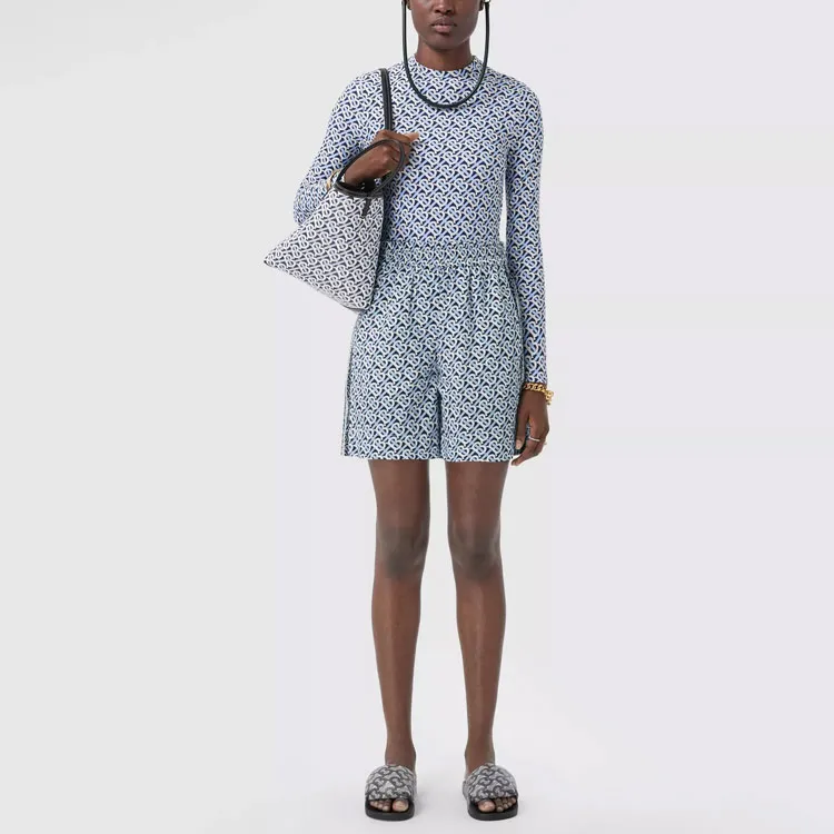 Burberry FW21 Bodysuits Women's Blue-3