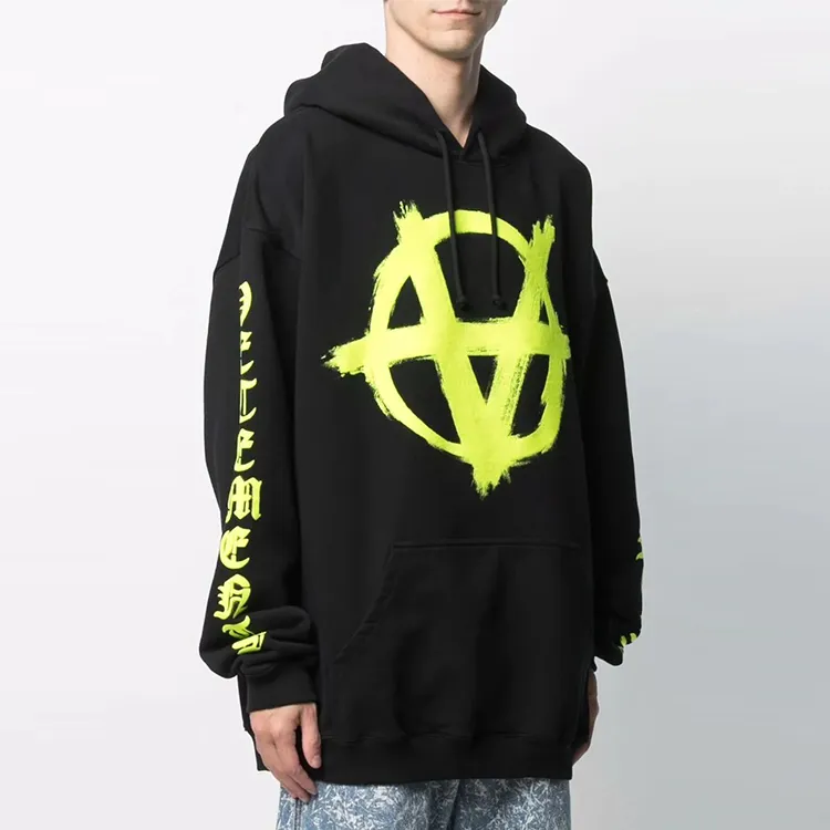 Vetements Double Anarchy Logo Hoodie-3