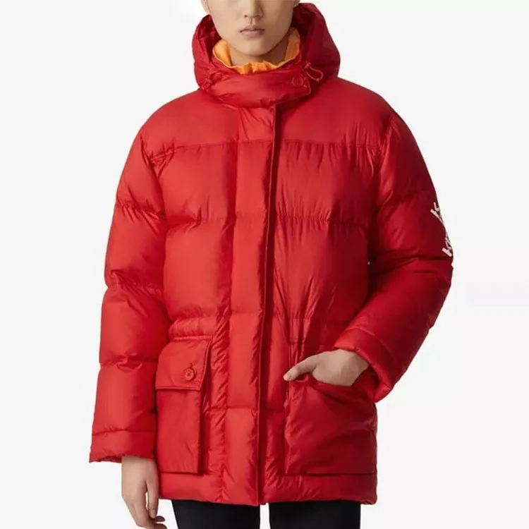 KENZO Down Jackets Women's China Red-3