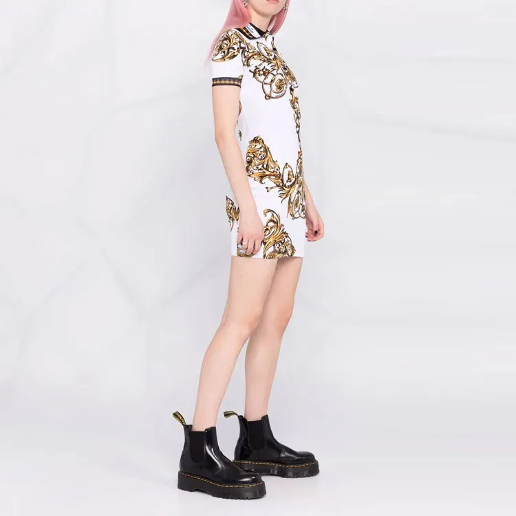 VERSACE JEANS COUTURE SS22 Dress White-3