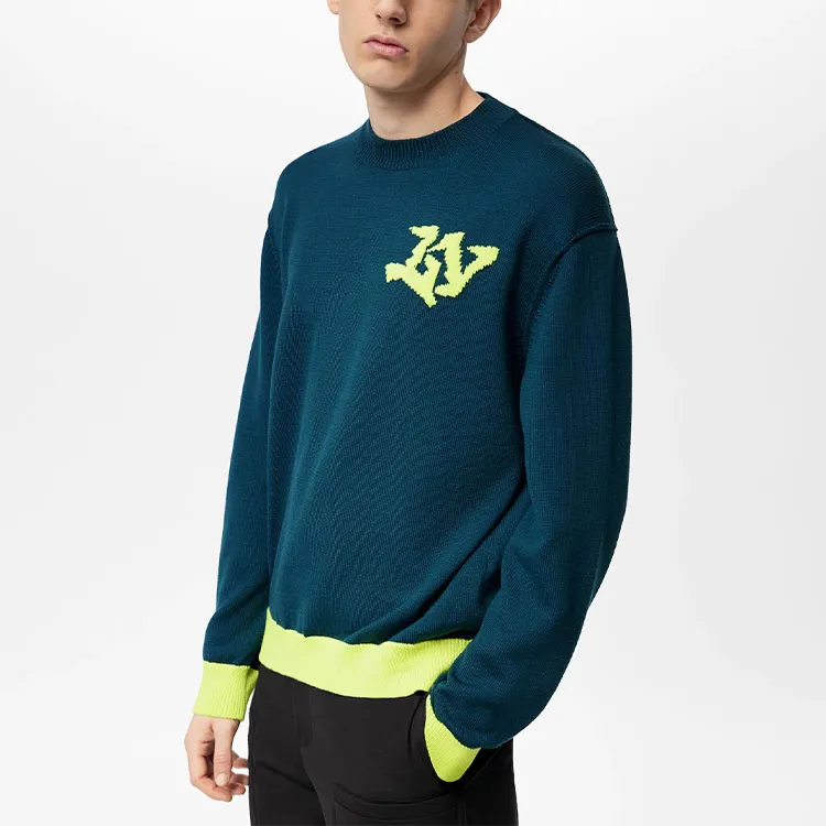 LOUIS VUITTON SS22 Sweater Men's Green-2
