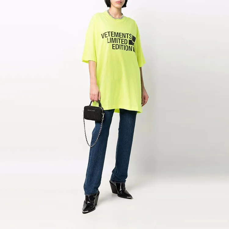 Vetements Oversized Logo T shirt-1