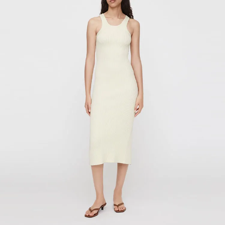 TOTEME Slip Dresses Women's Beige-1
