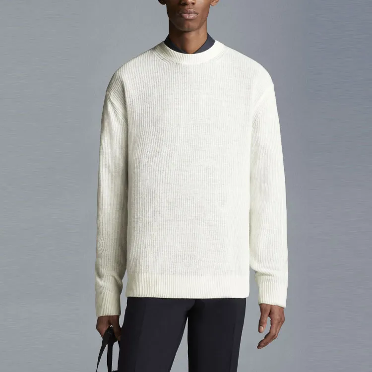 Moncler Wool And Cashmere Knit Sweater-1