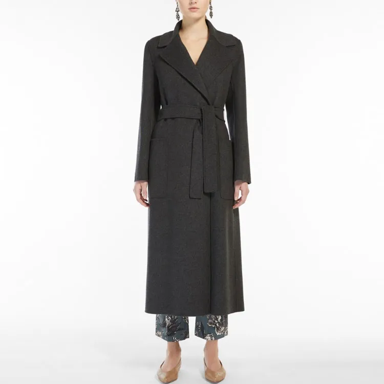 MaxMara Belted Long Sleeved Coat-1