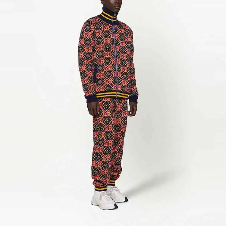 GUCCI Gg Jacquard Knitted Joggers-1