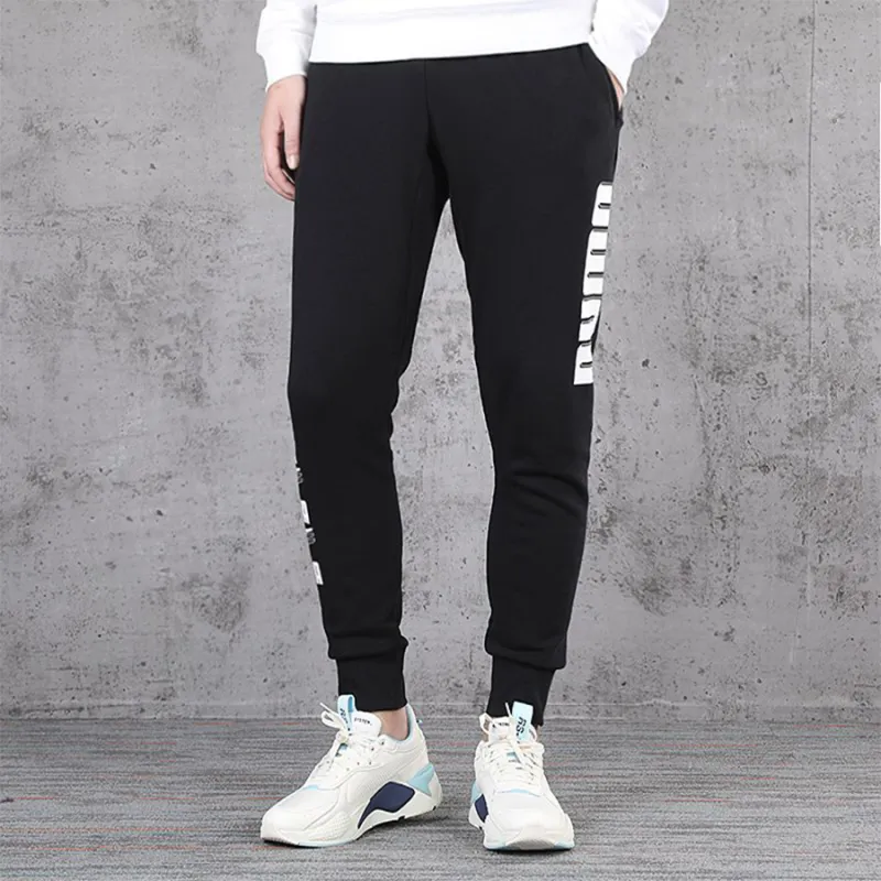 PUMA Knitted Sweatpants Men Black-5