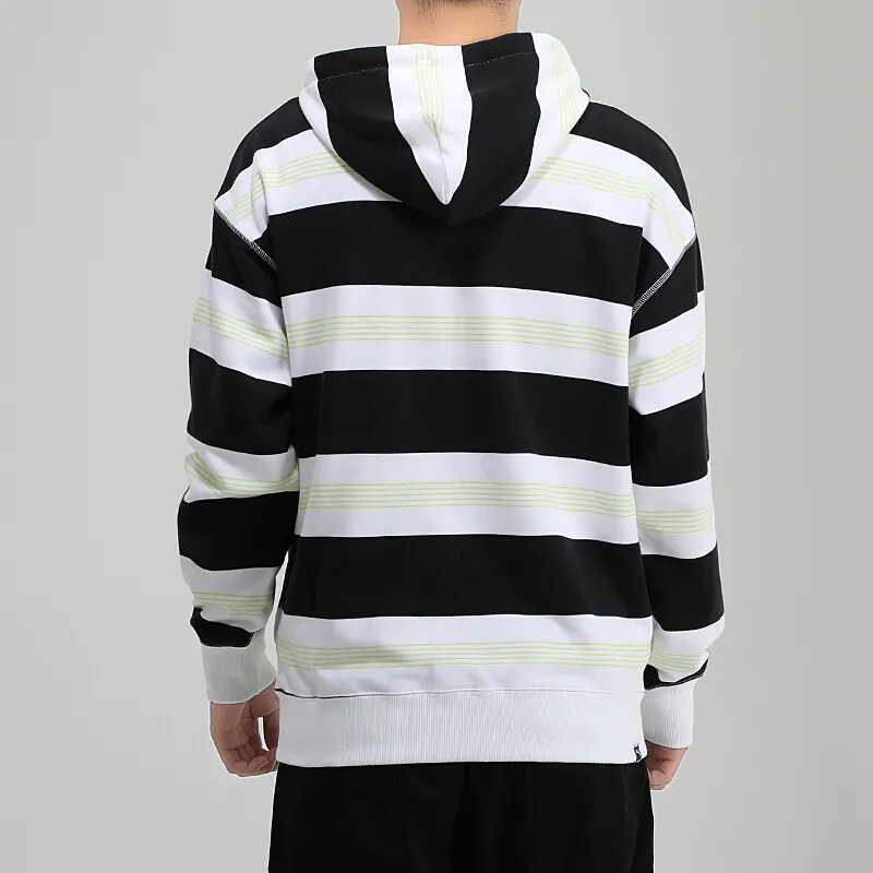 PUMA Downtown Striped Sweatshirts Men White-3