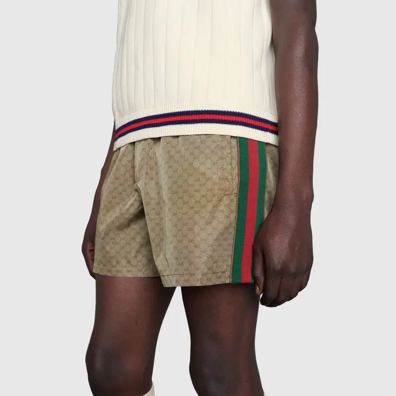 GUCCI Casual Shorts Men's Camel-4