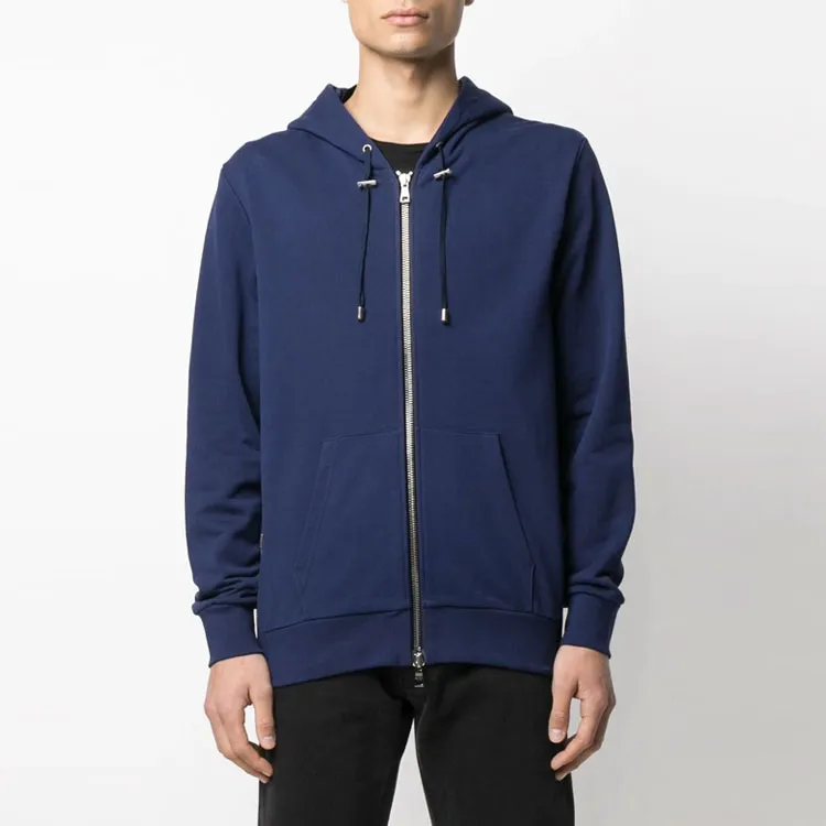 BALMAIN Sweatshirts Men Blue-2