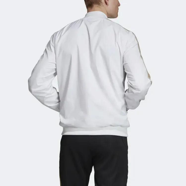 Adidas Real Madrid Jackets Men White-4
