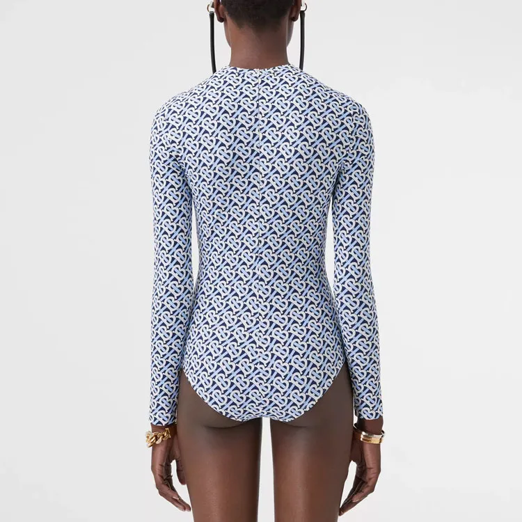 Burberry FW21 Bodysuits Women's Blue-1