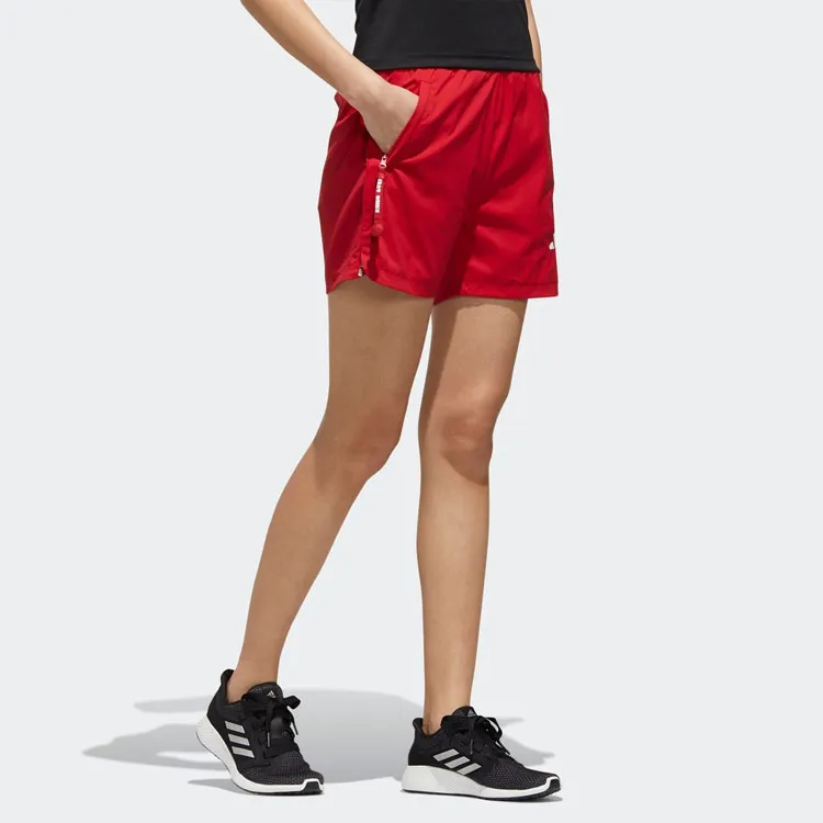 Adidas Casual Shorts Women's Red-4
