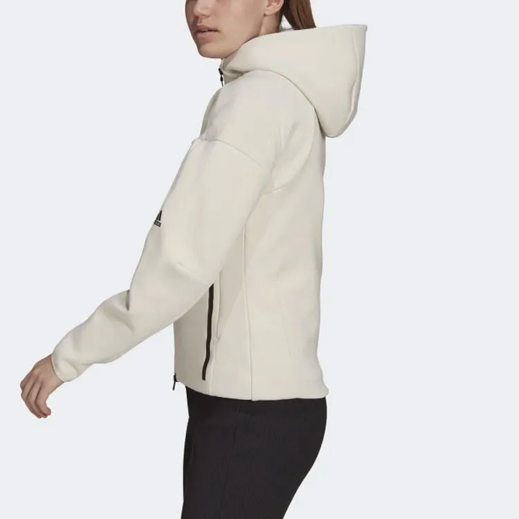 Adidas Z.N.E. Jacket Women's Yellow White-3