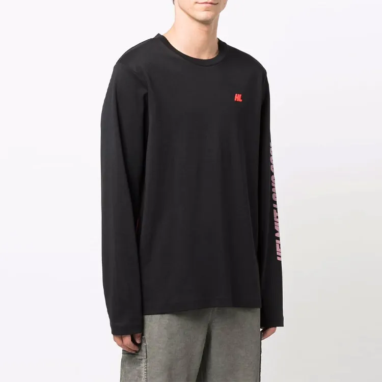 Helmut Lang T-Shirts Men Black-2
