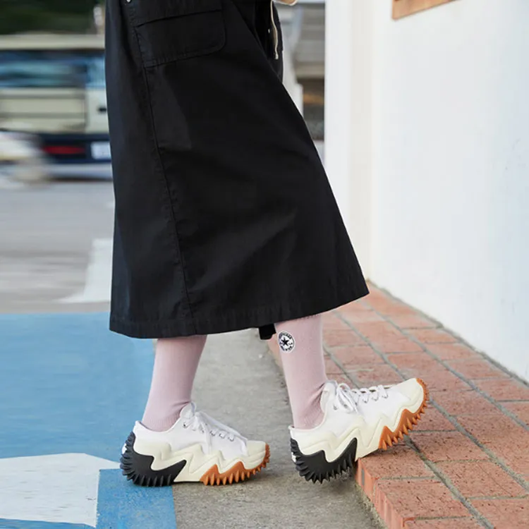 Converse Casual Long Skirts Women's Black-4