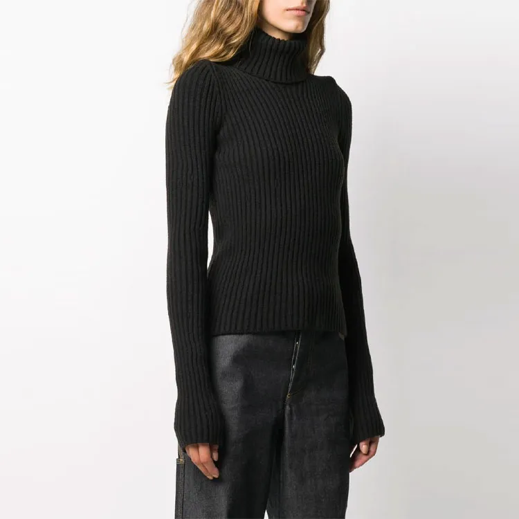 Bottega Veneta Rib Knit Turtleneck Jumper-2