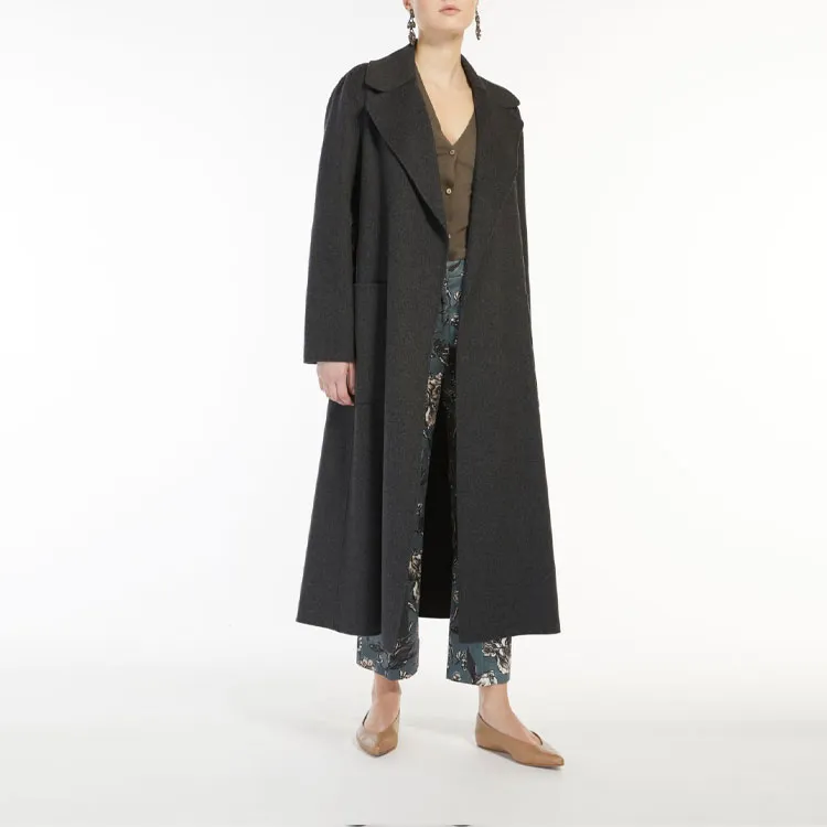 MaxMara Belted Long Sleeved Coat-3