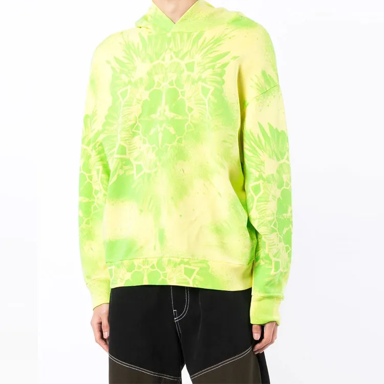 Marcelo Burlon Tie dye Cotton Hoodie-3