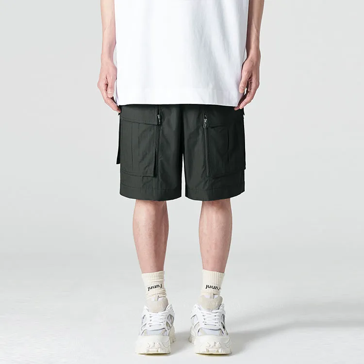 JUUN.J Zip Pocket Cargo Shorts-6
