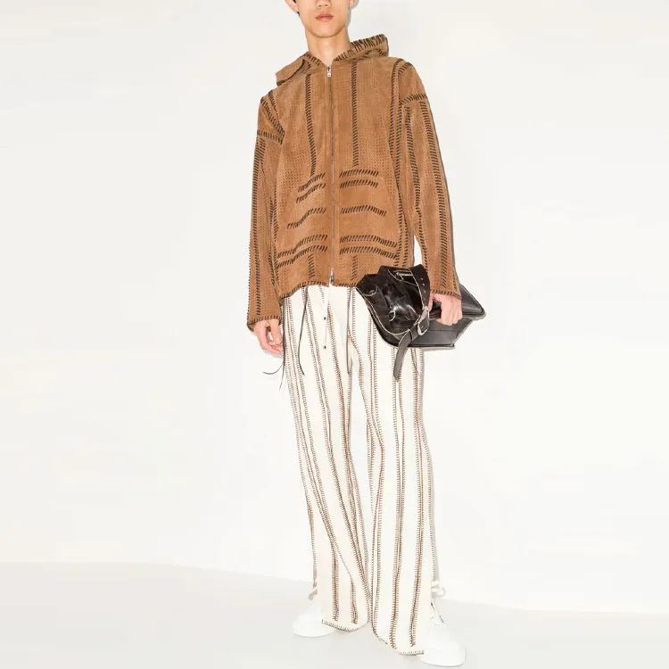 AMIRI Perforated Leather Jacket-1