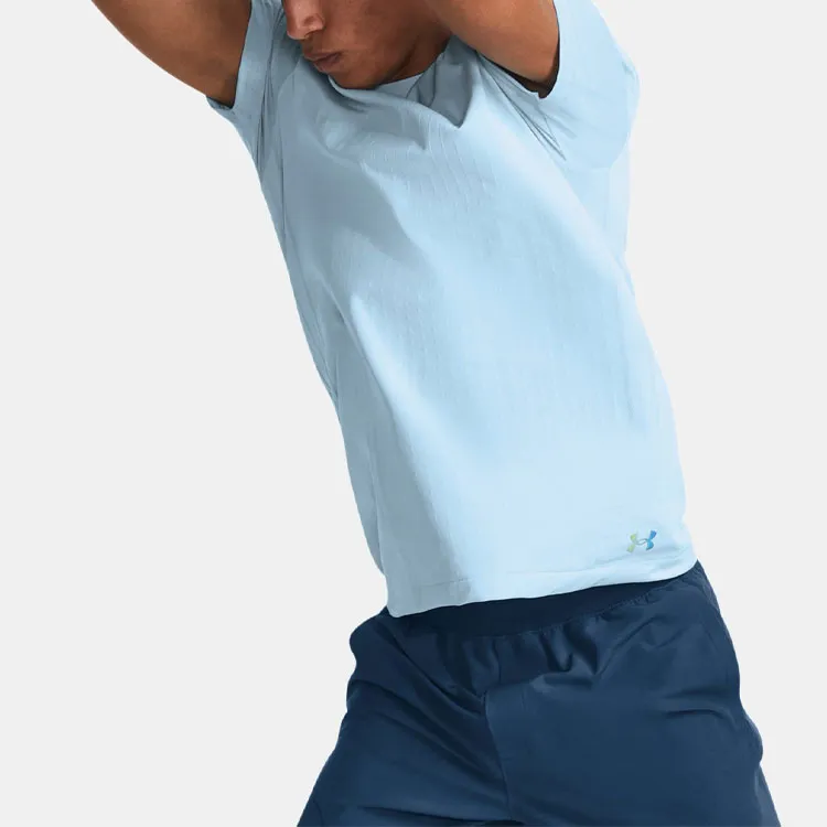 Under Armour T Shirts Men Blue-5