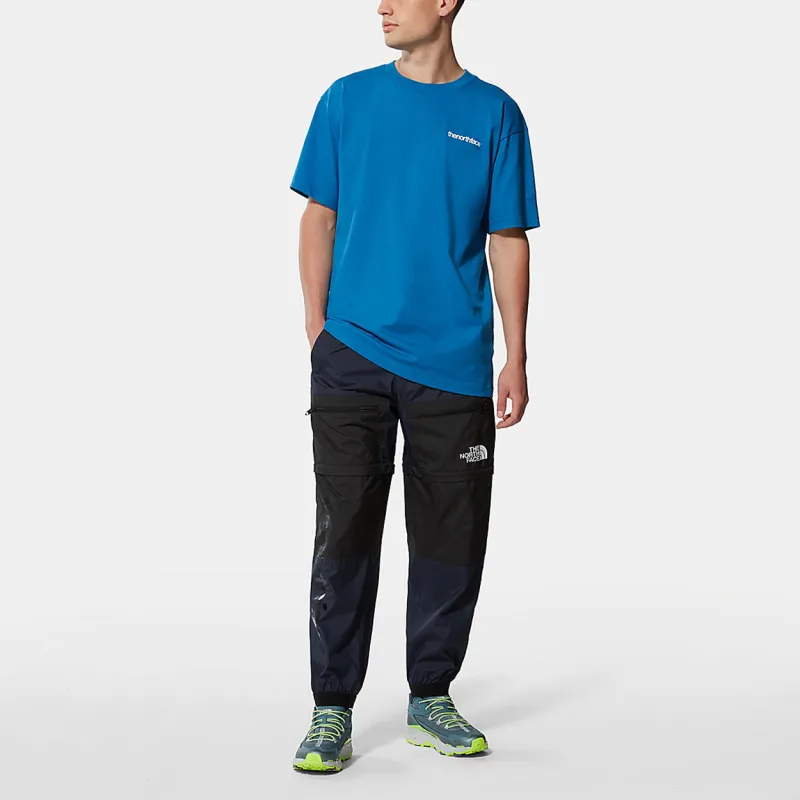 THE NORTH FACE Drop Shoulder Sleeve T Shirt Men's Blue-2