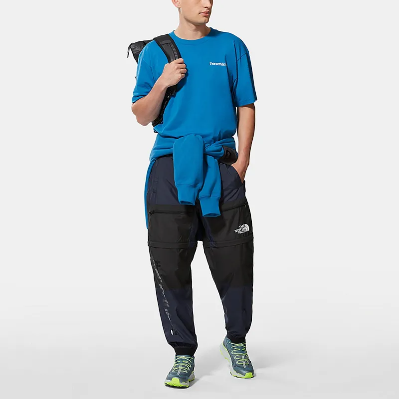 THE NORTH FACE Drop Shoulder Sleeve T Shirt Men's Blue-3