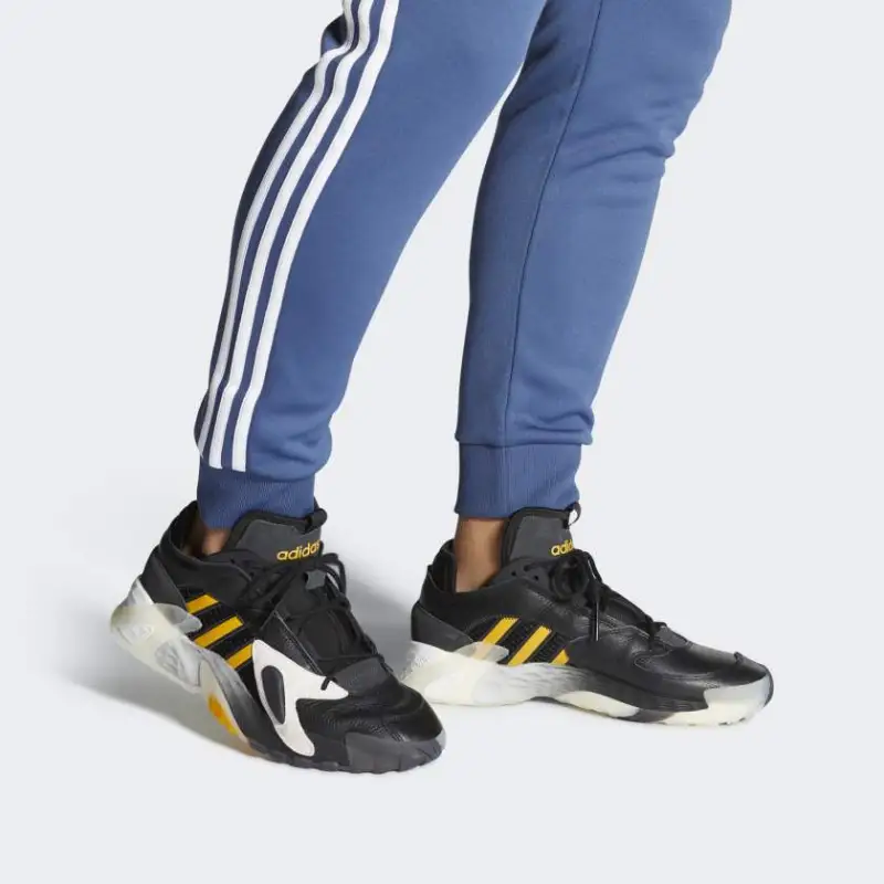 Adidas Streetball Core Black Collegiate Gold-5