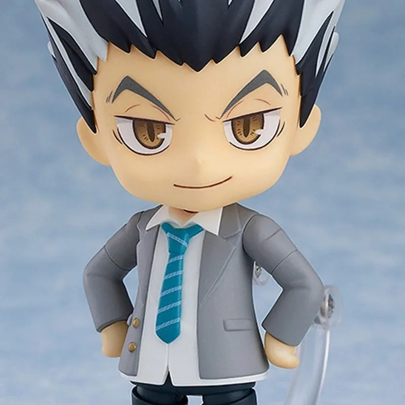 GSC Kotaro Bokuto Nendoroid No.974 Haikyuu!! School Uniform Version Chibi Figures 10cm-1
