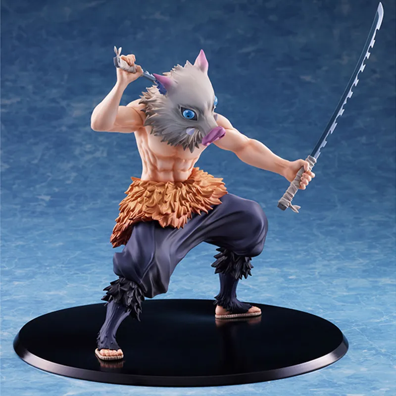 Aniple Inosuke Hashibira Demon Slayer  Kimetsu No Yaiba 20cm Scale Figures-4