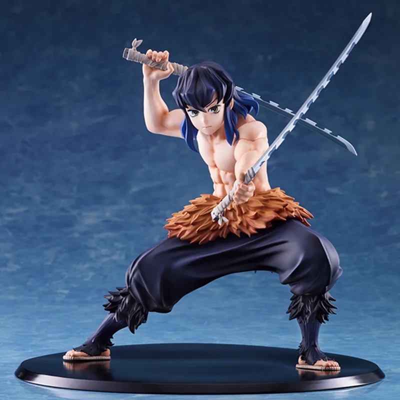 Aniple Inosuke Hashibira Demon Slayer  Kimetsu No Yaiba 20cm Scale Figures-6