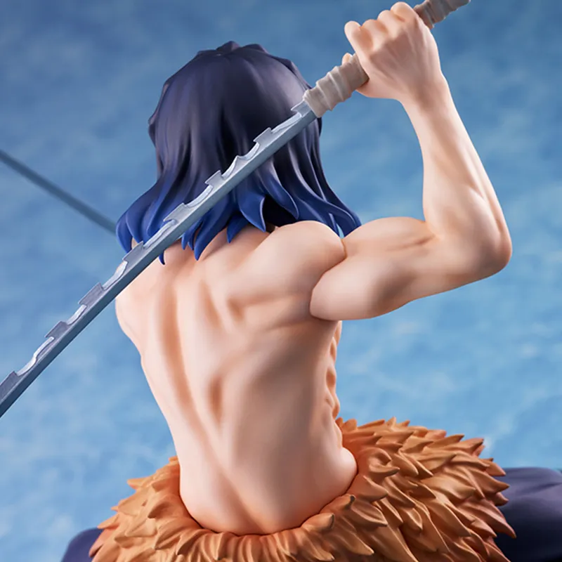 Aniple Inosuke Hashibira Demon Slayer  Kimetsu No Yaiba 20cm Scale Figures-7