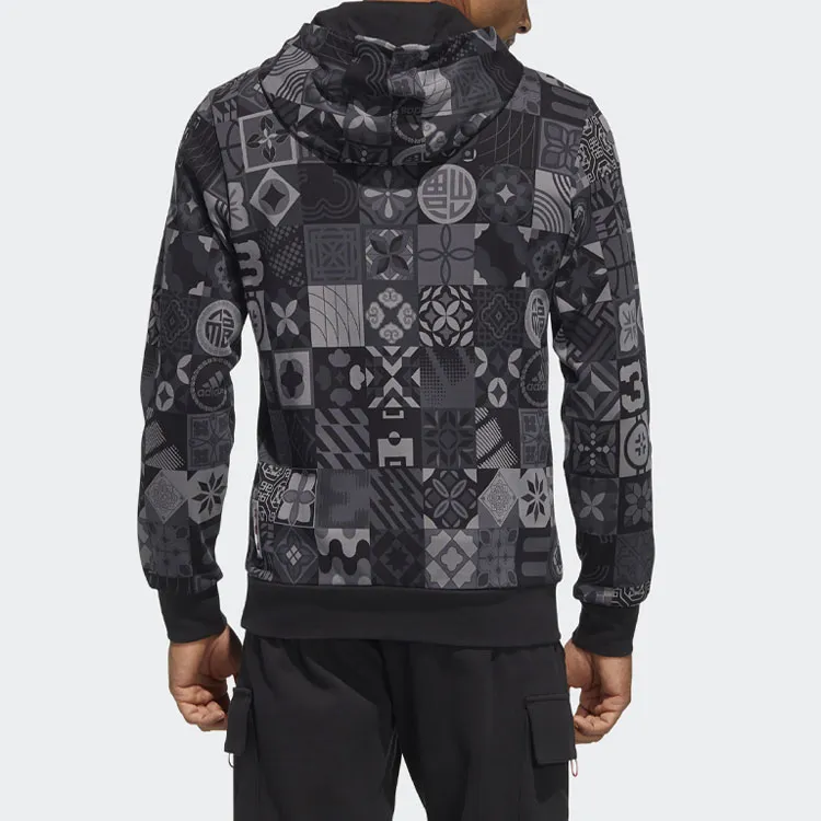 Adidas CNY Collection Sweatshirts Men Black-4
