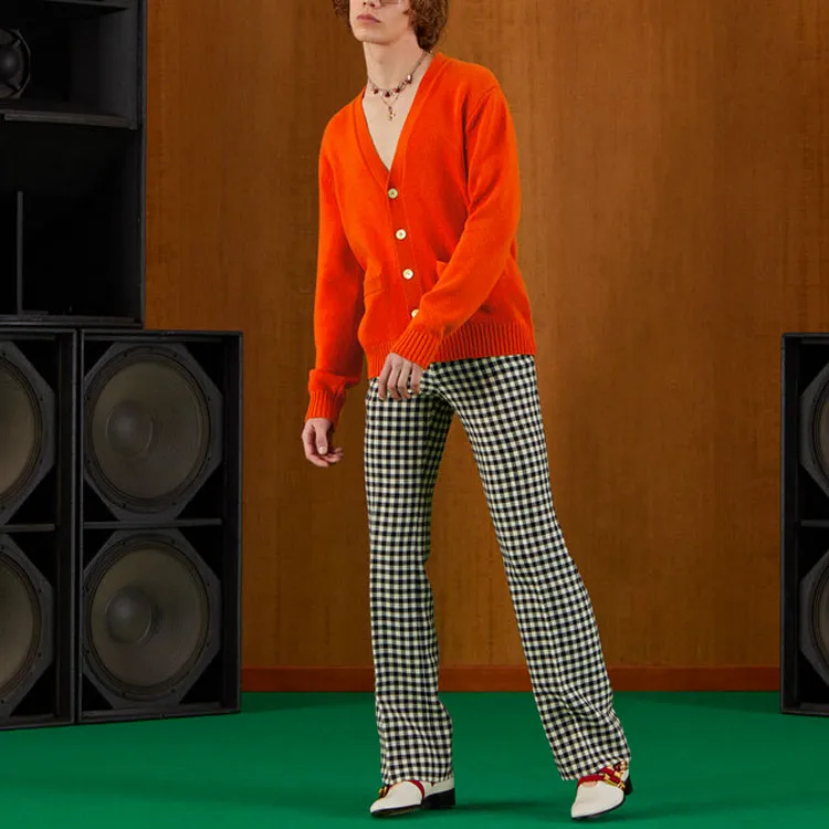 GUCCI FW22 Knitwear Men's Orange-2