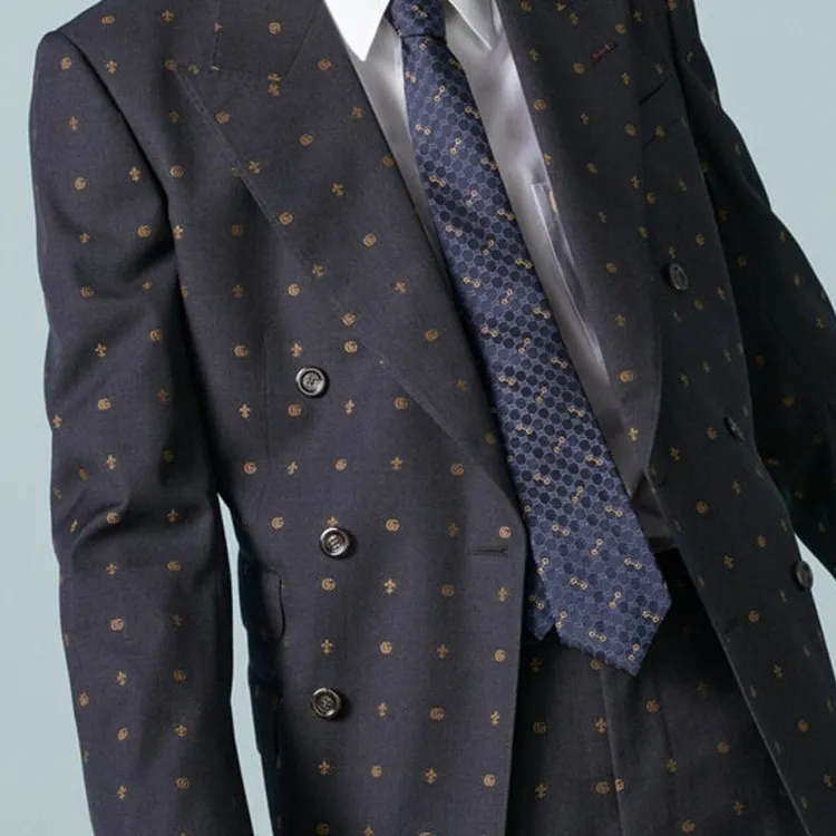 GUCCI Gg Supreme-pattern Silk Tie-1