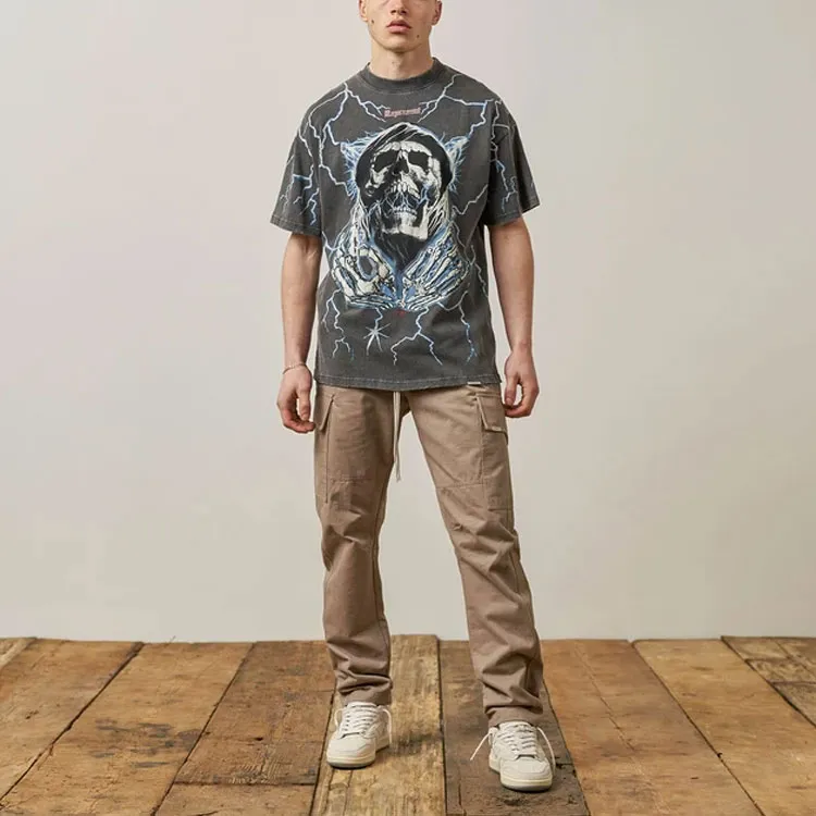 REPRESENT T-Shirts Men Gray-4