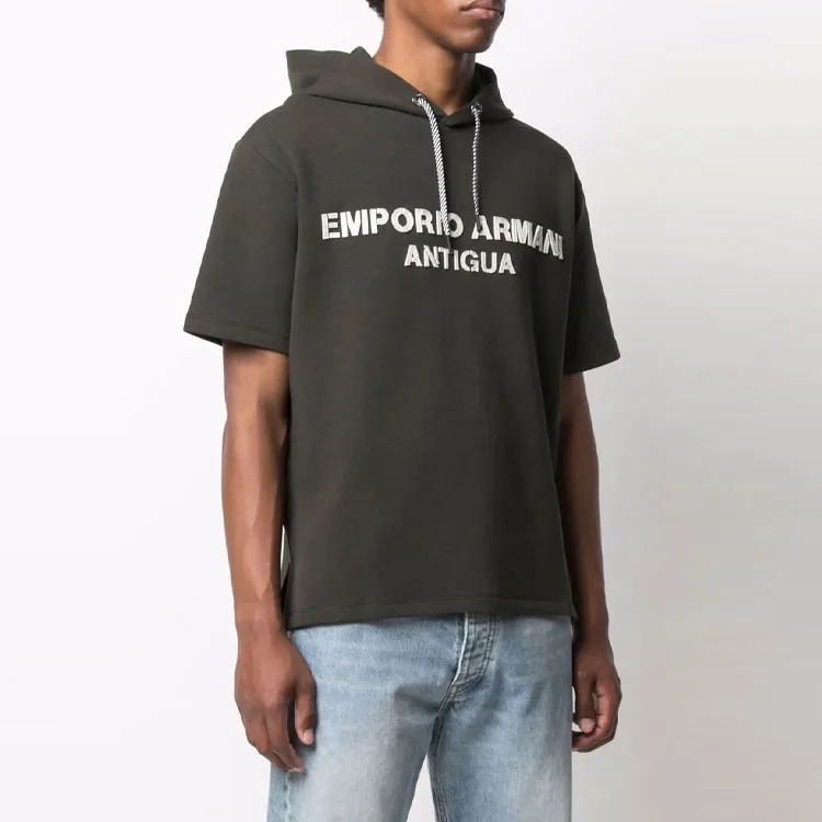 EMPORIO ARMANI Sweatshirts Men Green-3