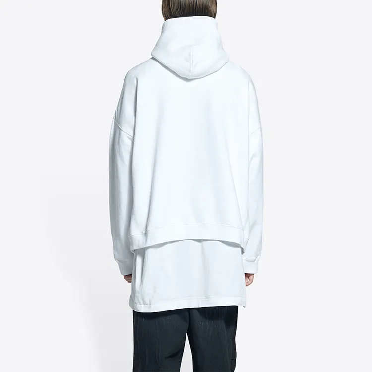 Balenciaga Mens Cities Paris Wide Fit Hoodie-4