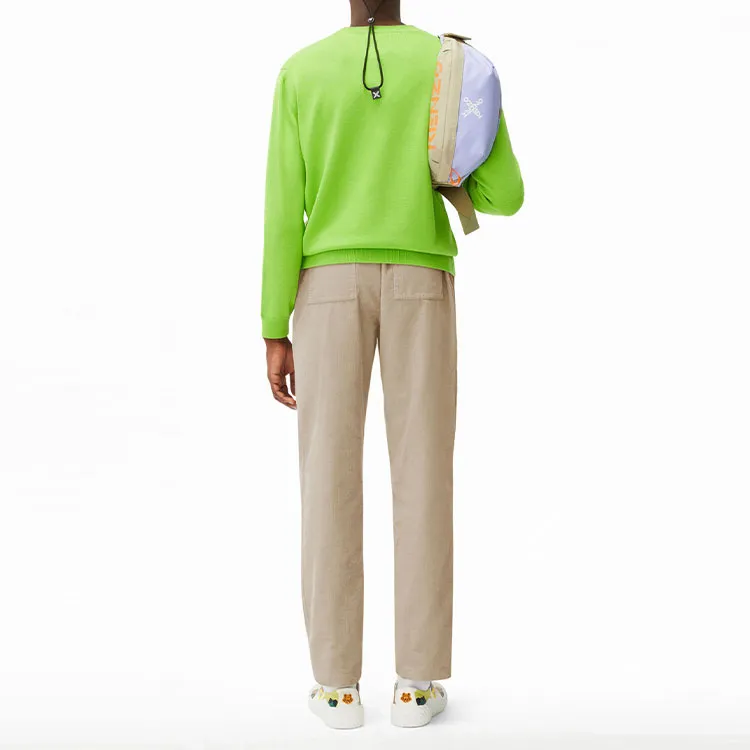 KENZO Classic Tiger Head SS22 Sweater Men's Green-2