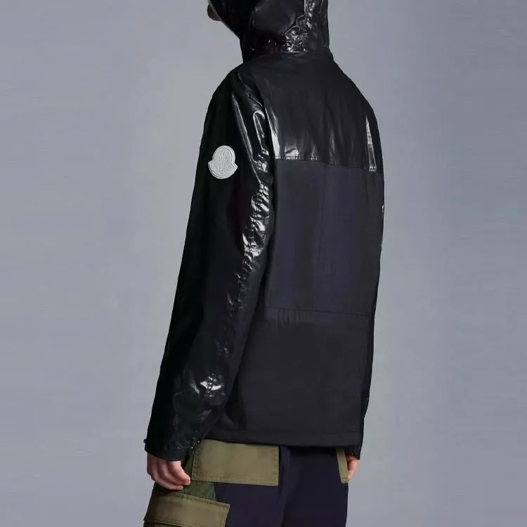Moncler Logo Print Zipped Hoodie-3