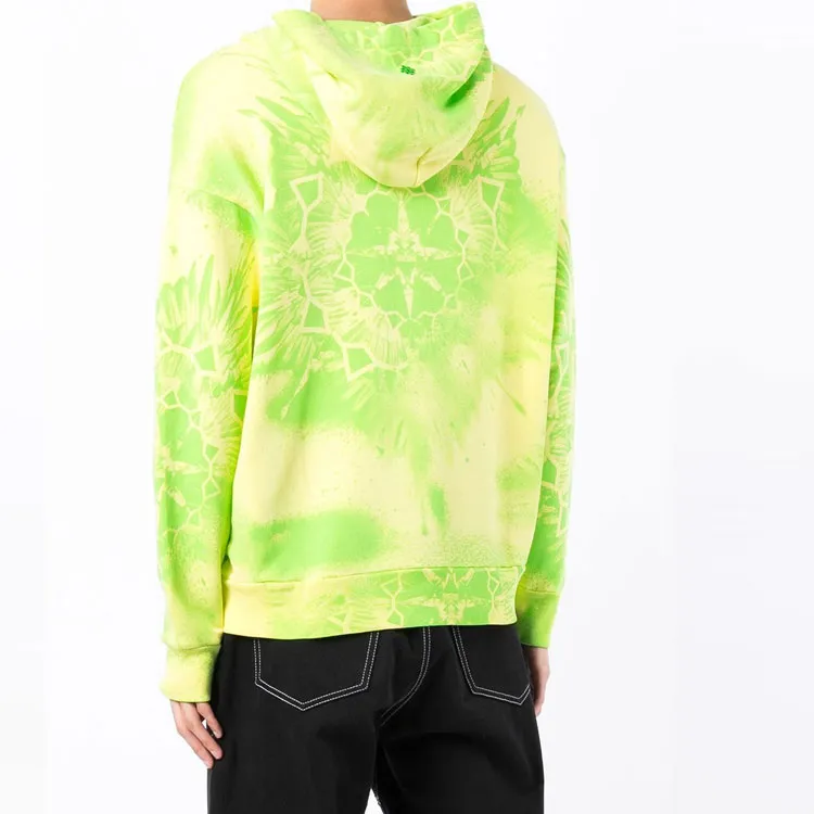 Marcelo Burlon Tie dye Cotton Hoodie-1