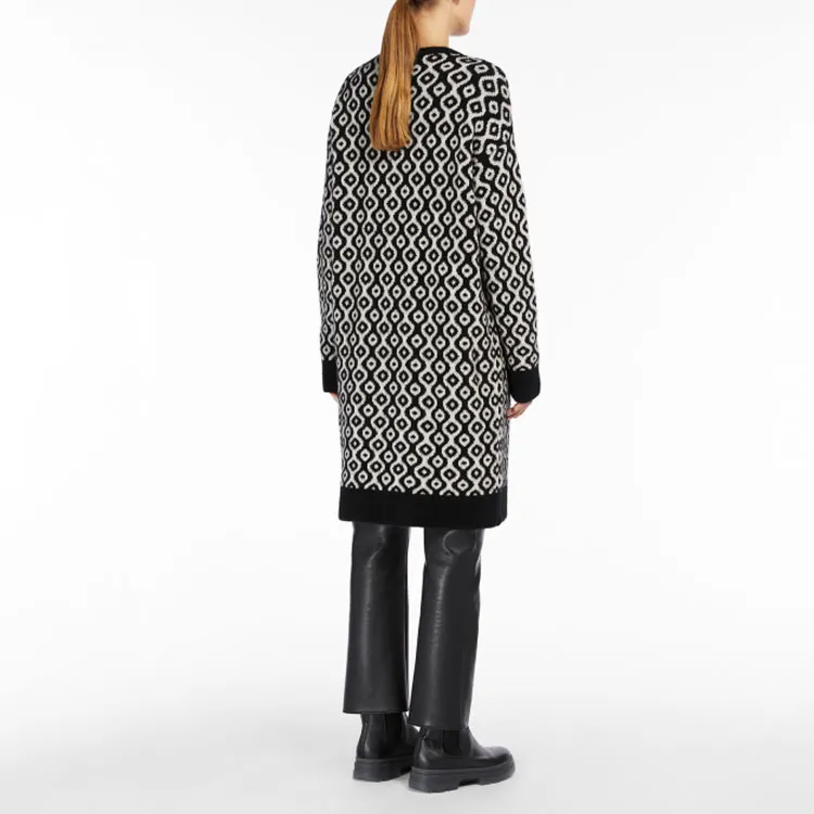 MaxMara Long Sleeved Dress Women's Black-3