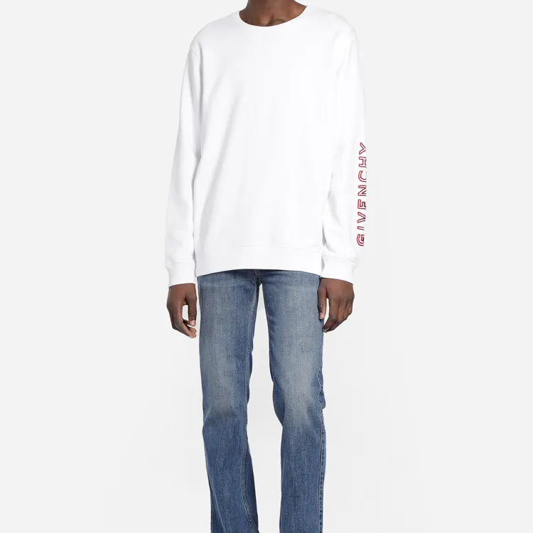 Givenchy Sweatshirts Men White-5