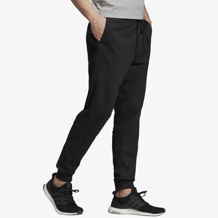 Adidas Knitted Sweatpants Men Black-4