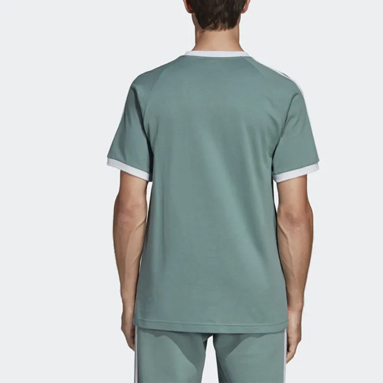 Adidas Originals T Shirts Men Mint Green-2