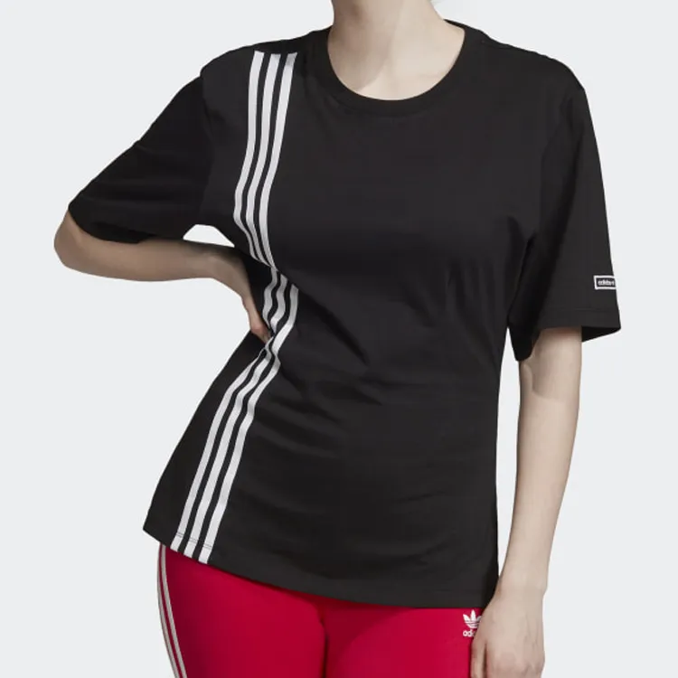 Adidas Originals T Shirt Women's Black-2
