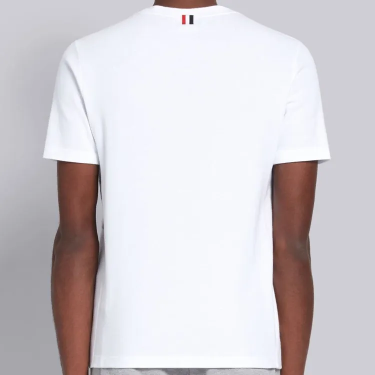 THOM BROWNE T Shirts Men White-2