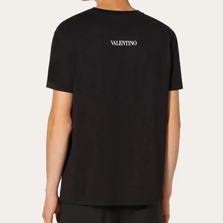 Valentino T Shirts Men Black-2