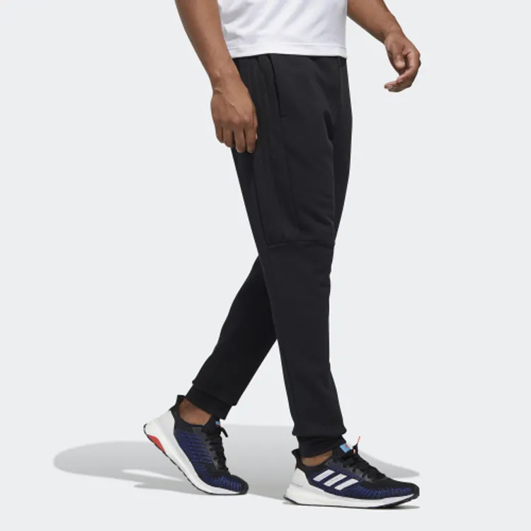 Adidas Knitted Sweatpants Men Black-4